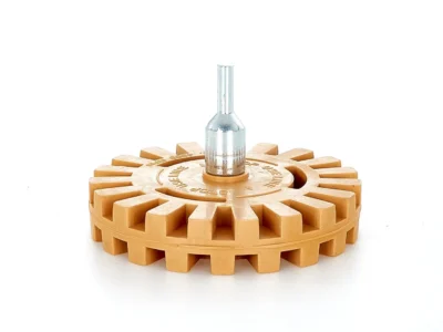 Gumiragasztó eltávolító tárcsa + adapter (rovátkolt) (100)