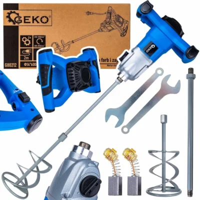 Elektromos keverő festékekhez és habarcshoz 1600W 2 sebességfokozatú (2)