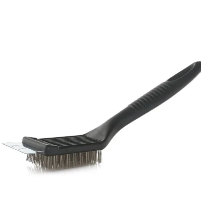 Drótkefe kaparóval 2in1 - a grill tisztításához (90)