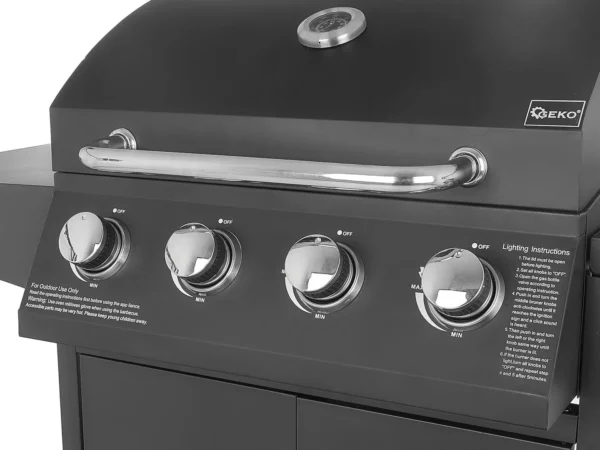 #Gázgrill 5 égő (4+1) 15kW (1) - Image 8