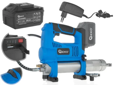 Li-ion 18V akkumulátoros csiszológép - készlet tok + töltő + 4.0Ah ACU (3)