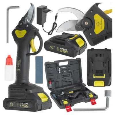 Akkus metszőolló 30mm tokban 2x2.0Ah 21V (10)