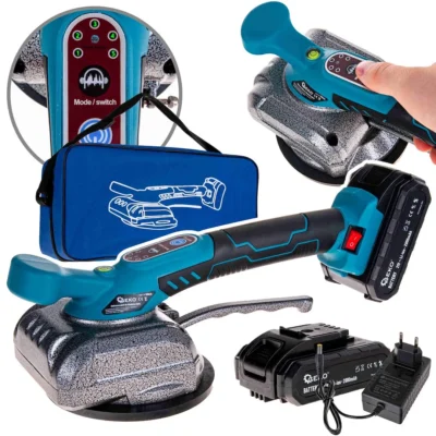 Csempe vibráló tapadókorong 21V ( 2 x akkumulátor + töltő) (10)