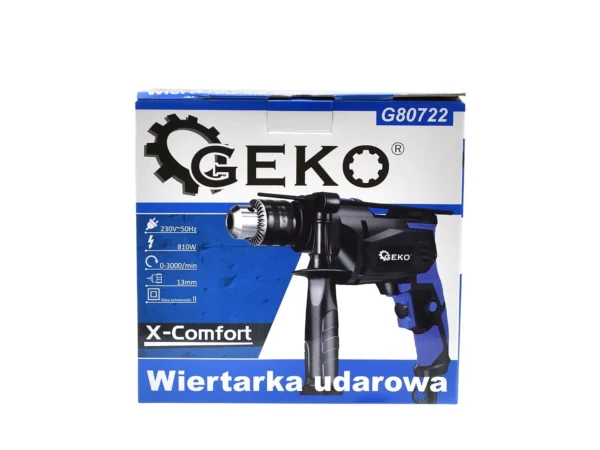 Ütvefúró 13mm 810W GEKO X-Comfort (10) - Image 7