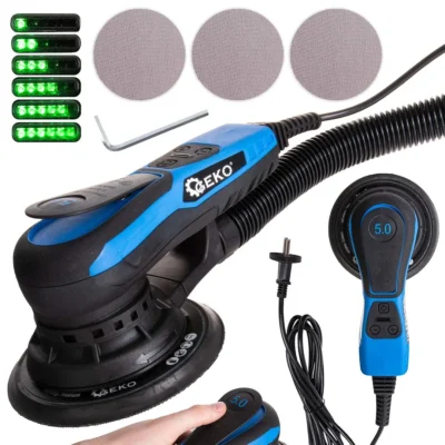 Excentrikus csiszoló 150mm 350W kefe nélküli motor változó fordulat