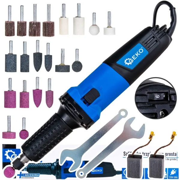 Állítható egyenes köszörű 6mm 700W (10)