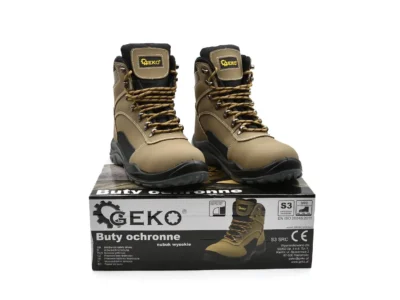 Biztonsági cipő modell No. 7 nubuk magas S3 SRC - 39-es méret (10)