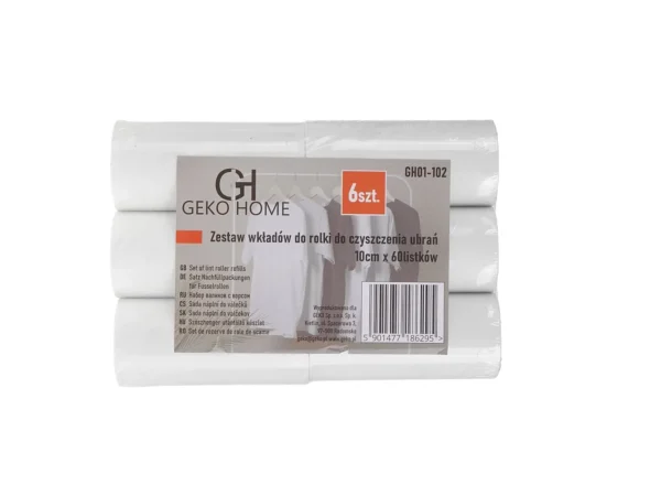 6 db-os ruhatisztító tekercs készlet 10cm x 60 csík (50) - Image 3