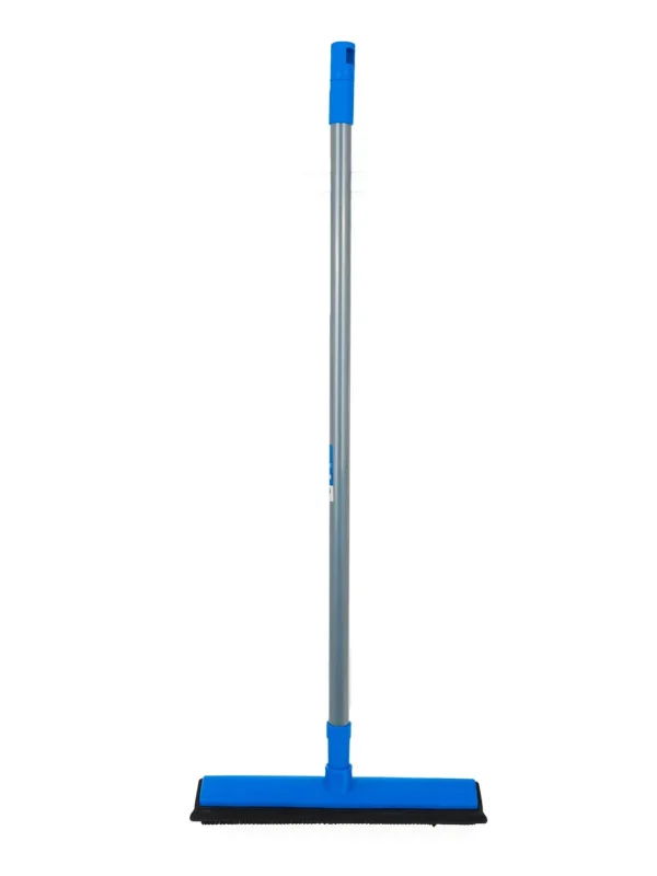 Antisztatikus gumi seprű vízlehúzóval + teleszkópos rúd 78,5-140cm (8) - Image 2