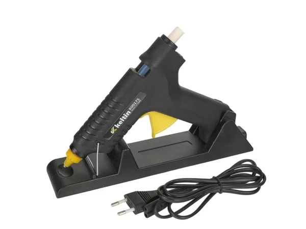 Forró olvadék ragasztópisztoly vezeték nélküli, dokkoló állomással 80W 11mm (12/24) - Image 2