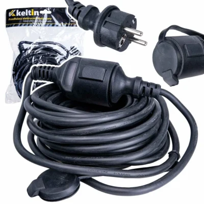 Elektromos épület hosszabbító kábel 10m IP44 (20)