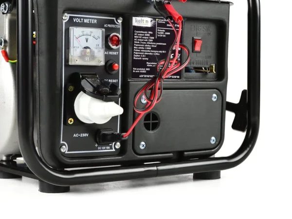 Hordozható benzinmotoros áramfejlesztő 720W - 2 LE kétütemű - Image 8