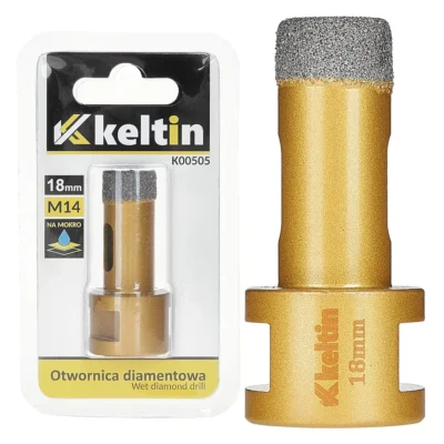 Gyémánt kőanyag lyukfűrész 18mm M14 (100)