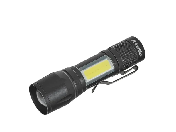 Mini - taktikai LED COB zseblámpa 10W 500mAh 500lm IPX5 - kartondobozban (12/96) - Image 4