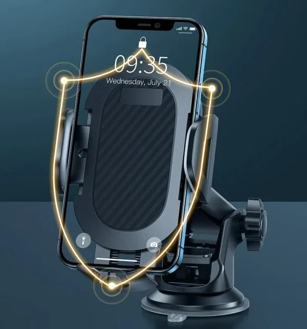 Teleszkópos telefontartó 3in1 - szélvédő, pilótafülke, hűtőrács (100) - Image 9