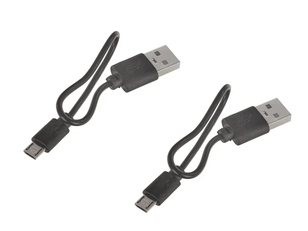 Vízálló USB kerékpárvilágítás IP54 - első + hátsó szett (120) - Image 10