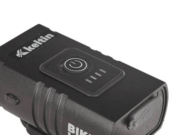 Vízálló USB kerékpárvilágítás IPX4 - első szett (800lm/900mAh) + hátsó szett (120lm/120mAh) (120) - Image 5