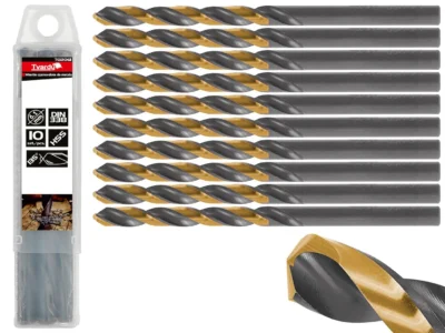 Fekete és arany HSS fém fúrószár 6.10mm (10/100/1000)