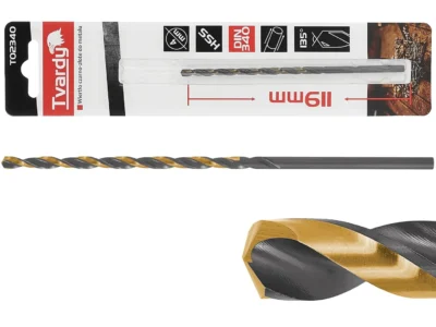 Fekete-arany kiterjesztett HSS fém fúrószár M2 4.0mm (1/125/300)