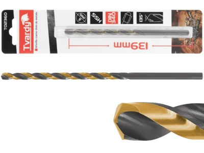 Fekete-arany kiterjesztett HSS fém fúrószár M2 6.0mm (1/100/400)
