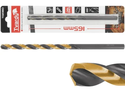 Fekete-arany meghosszabbított HSS fém fúrószár M2 8.0mm (1/75/300)