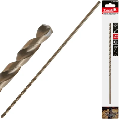 Arany fém fúrószár hosszú 4,5 x 235mm HSS DIN1869 (50/100/200)