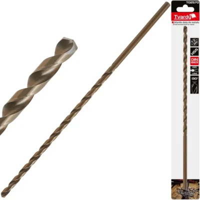 Arany fém fúrószár hosszú 7,0 x 290mm HSS DIN1869 (25/100)