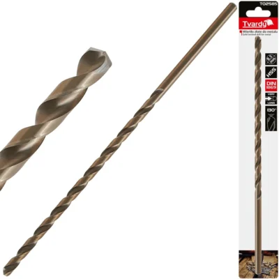 Arany fém fúrószár hosszú 8,5 x 305mm HSS DIN1869 (25/100)