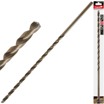 Arany fém fúrószár hosszú 10,0 x 430mm HSS DIN1869 (25/100)