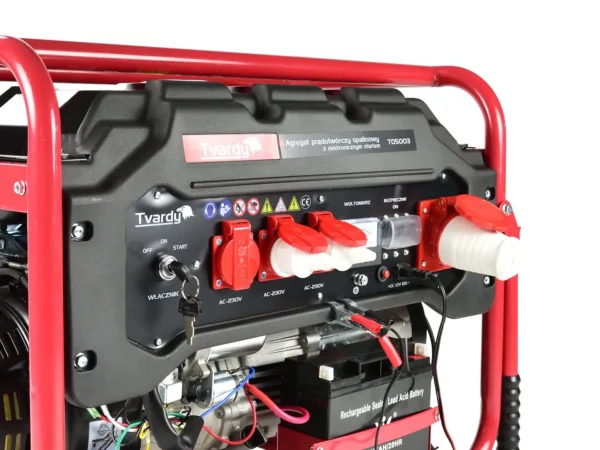 #Combustion generátor elektronikus indítással 15 LE 6,6 kW (1) - Image 6