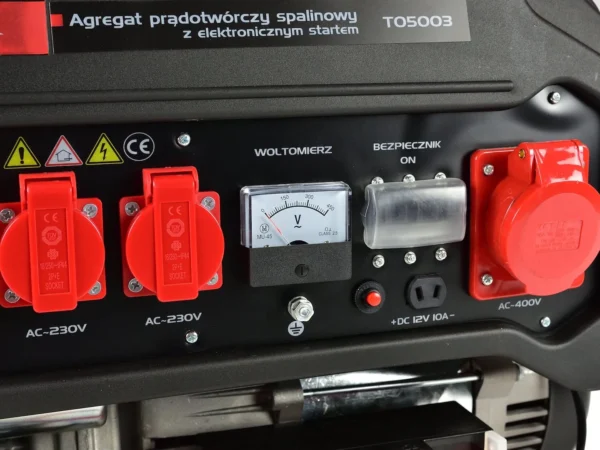 #Combustion generátor elektronikus indítással 15 LE 6,6 kW (1) - Image 7