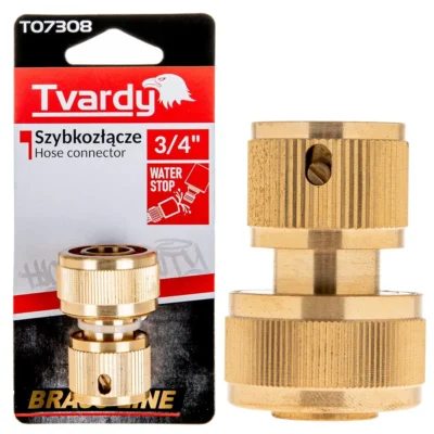 BRASS-LINE 3/4" ötvözetből készült gyorscsatlakozó (10/80)