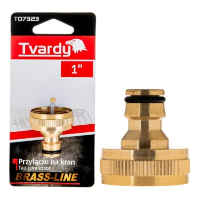 Csapoló csatlakozó 1" BRASS-LINE (10/80)